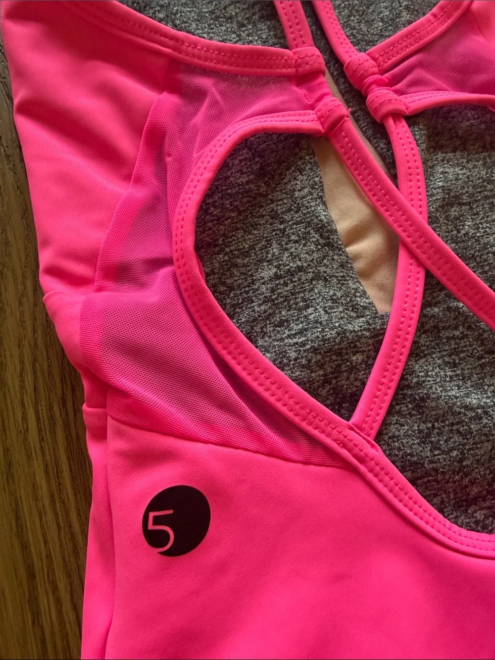 Hot Pink Five Dancewear Leotard